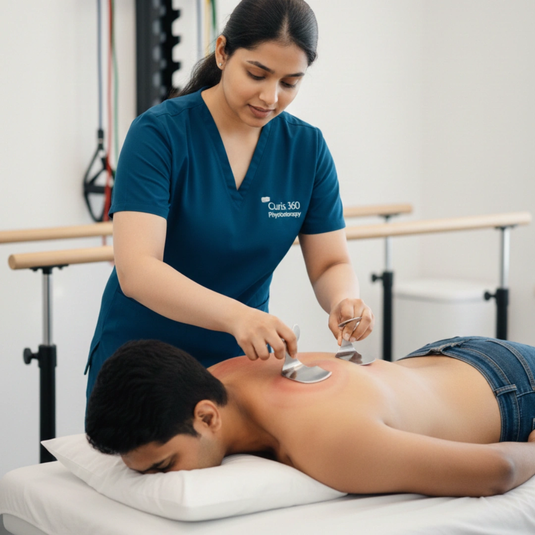 Advanced IASTM soft tissue mobilization at Curis 360