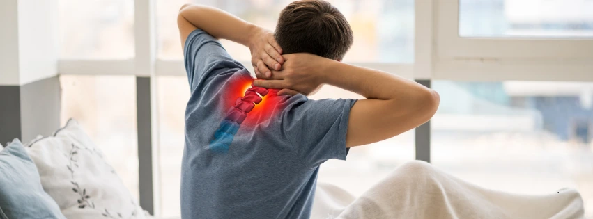 Cervical spondylosis and neck pain treatment at Curis 360 Physiotherapy — non-surgical cervical spine care in Jayanagar, Banashankari and Vasanthapura, Bangalore